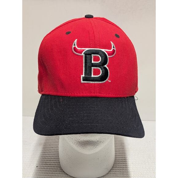 Vintage Chicago Bulls New Era Snapback Hat Cap DUPONT PRO MODEL Made In USA - Picture 2 of 8